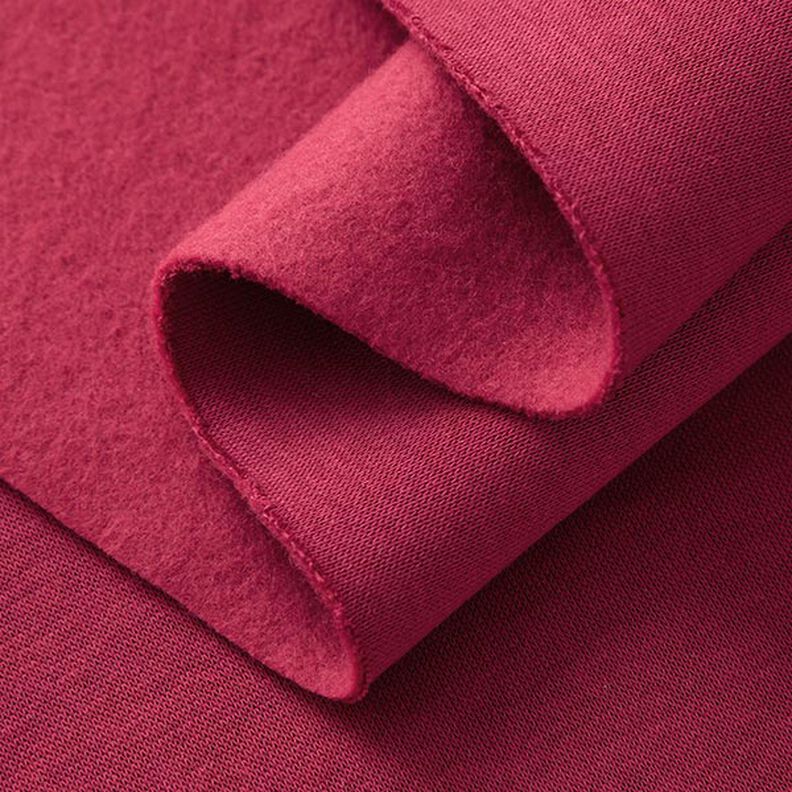Sweatshirt gratté – framboise, image number 4