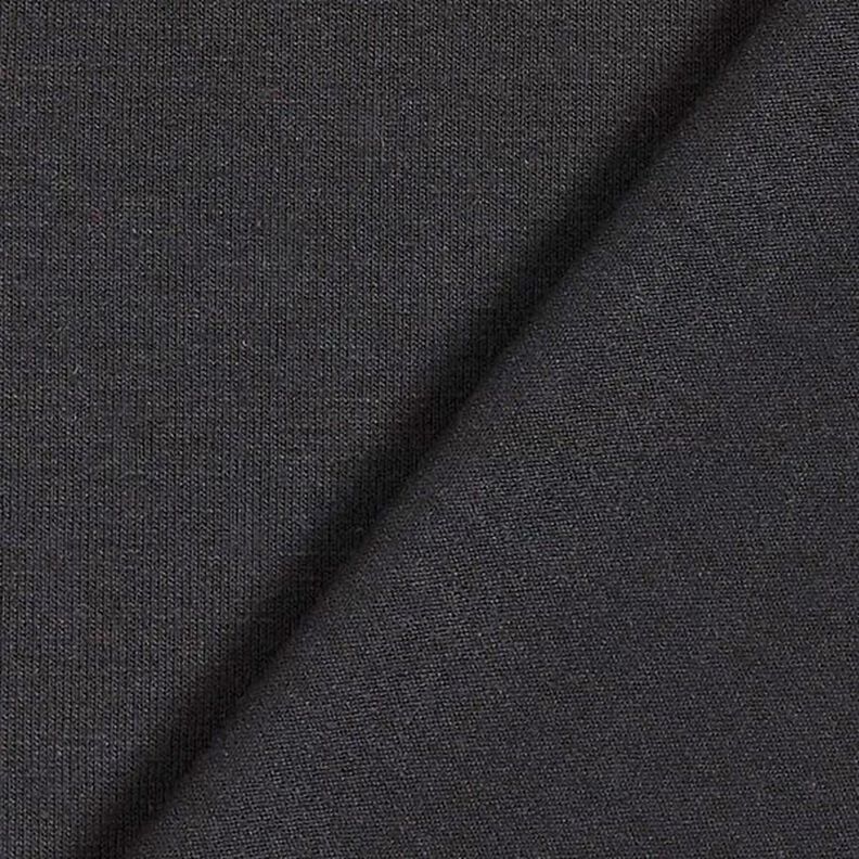 Jersey viscose léger – noir,  image number 4