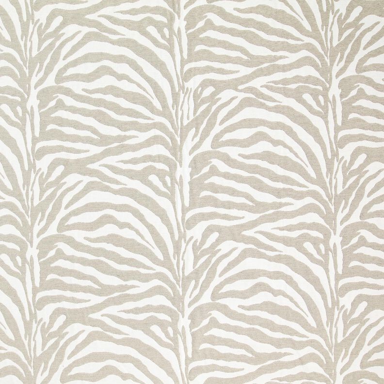 Tissu de revêtement Jacquard Zèbre – anémone/nature, image number 1