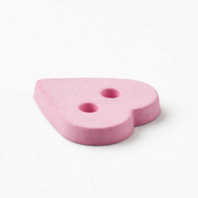 Bouton coeur [Ø 15 mm] – rose,  image number 2