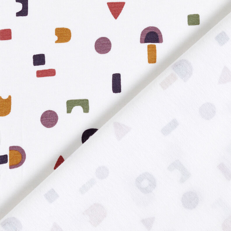 Jersey coton Blocs de construction – ivoire, image number 5