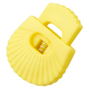 Bloque-cordons Coquillage [Passage : 8 mm] – jaune, 