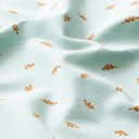 GOTS Jersey coton Feuilles – vert pastel, 