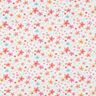 GOTS Jersey coton Fleurs colorées Impression numérique | Poppy Fabrics – blanc/abricot,  thumbnail number 1