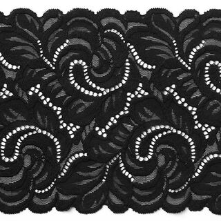 Dentelle élastique Aphrodite [165 mm] - noir, 