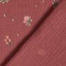Tissu double gaze de coton Fleurs délicates | by Poppy – bordeaux,  thumbnail number 4
