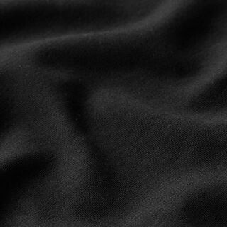 GOTS Jersey interlock uni – noir, 