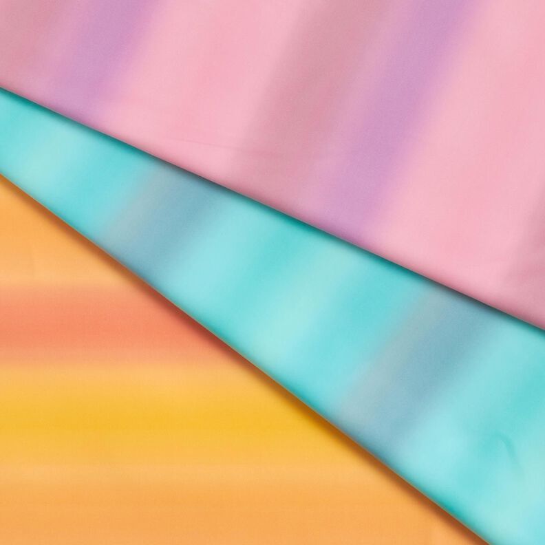 Tissu pour veste de pluie Dégradé de couleurs – jaune soleil/orange,  image number 7