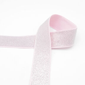Bande élastique métallisée [40 mm] – rose, 