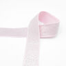 Bande élastique métallisée [40 mm] – rose,  thumbnail number 1