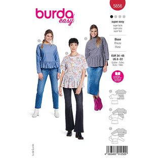 Chemisier | Burda 5856 | 34-48, 