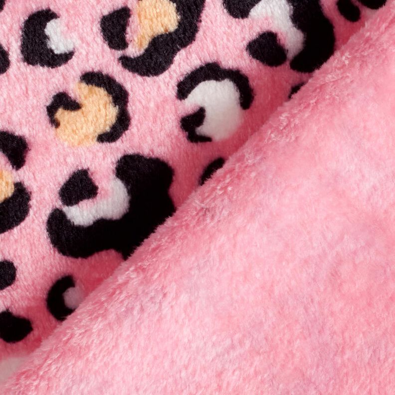 Polaire douillet Motif léopard – rose,  image number 4