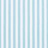 Tissu de décoration Semi-panama rayures verticales – bleu aqua/blanc,  thumbnail number 1