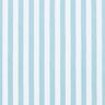 Tissu de décoration Semi-panama rayures verticales – bleu aqua/blanc,  thumbnail number 1