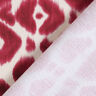 GOTS French Terry Batik motif léopard | TCC x LOOKS by Wolfgang Joop – baies/crème,  thumbnail number 6