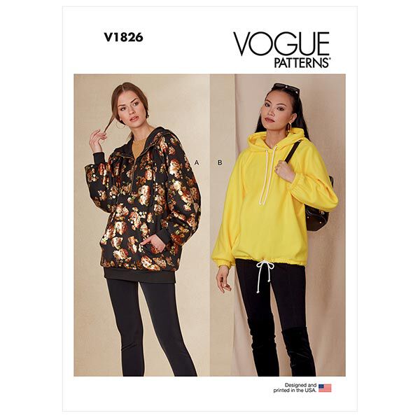 Sweatshirt, Vogue 1826 | 32-50, image number 1