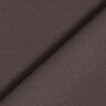 French Terry léger uni – marron noir,  thumbnail number 5