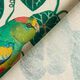 Tissu de décoration Semi-panama Impression numérique Jungle – vert foncé/nature,  thumbnail number 4