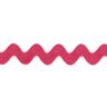 Lisse dentelée [12 mm] – rose intense,  thumbnail number 2