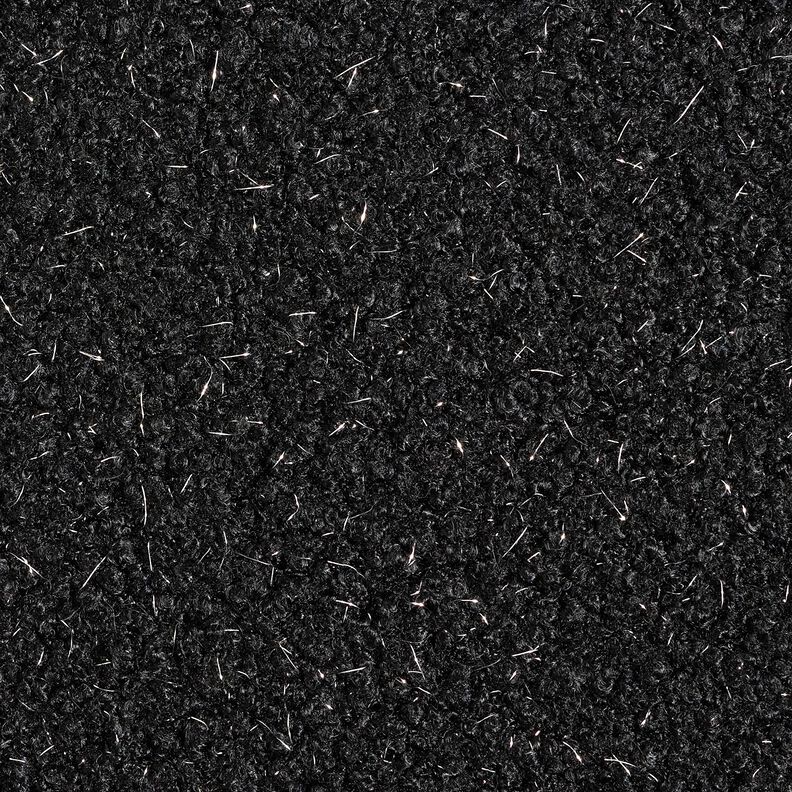 Tricot Bouclé Fils brillants – noir, image number 1