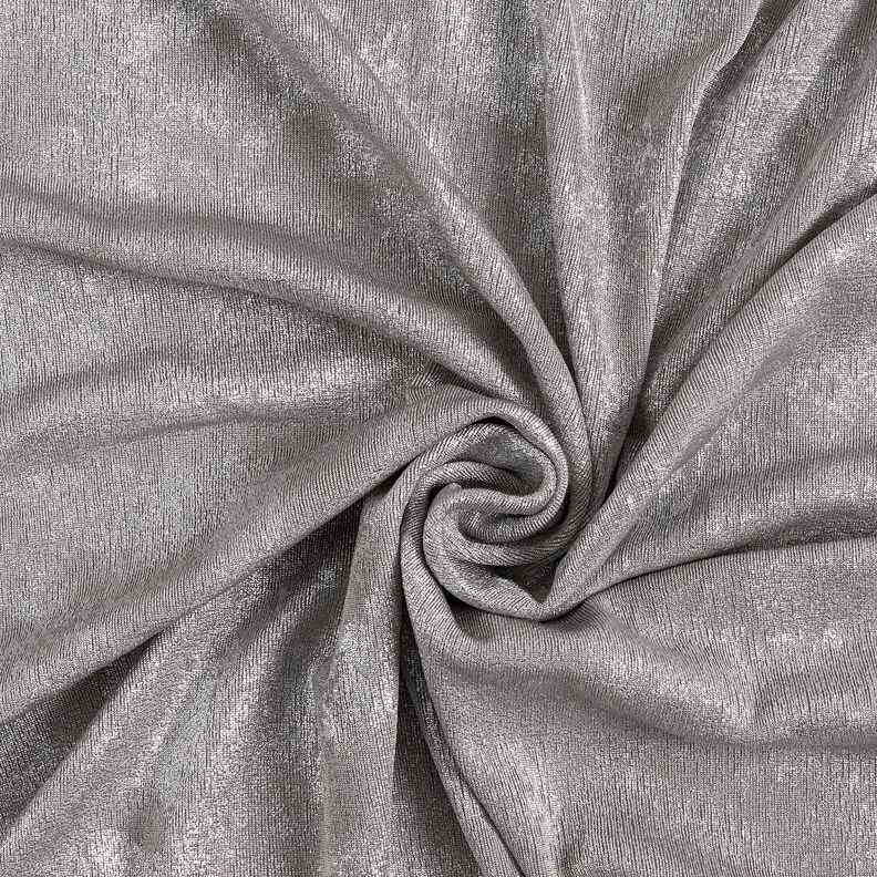 Jersey Film pailleté – gris/argent ancien, image number 5
