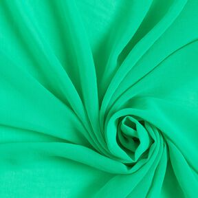 Crêpe Chiffon Uni – vert émeraude, 