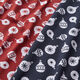 Jersey de coton Boules de sapin de Noël – bleu nuit,  thumbnail number 5