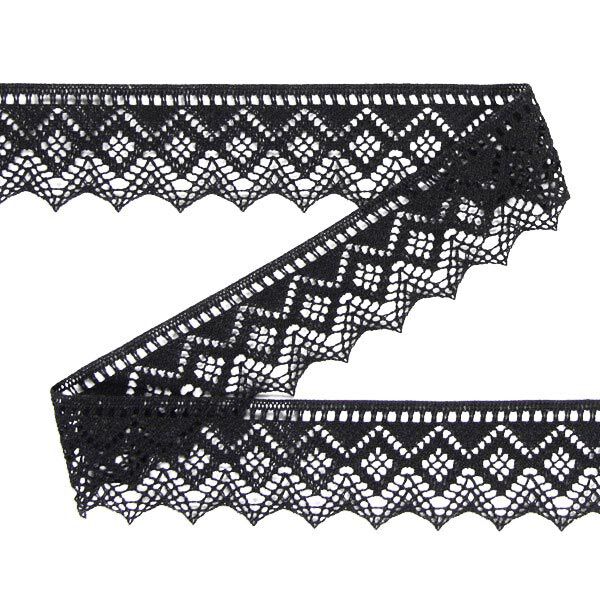 Dentelle au fuseau (45 mm) 17 – noir, image number 1