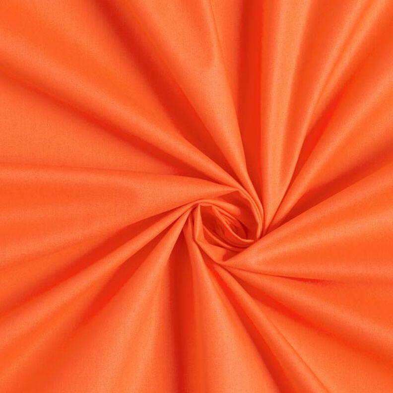 Popeline coton Uni – orange,  image number 1
