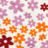 Sweat douillet Fleurs colorées | Poppy Fabrics – écru,  thumbnail number 2