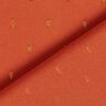 Tissu en viscose gouttes scintillantes – terre cuite,  thumbnail number 5