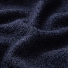 Tissu léger en maille en mélange de viscose et laine – bleu nuit, 