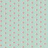Tissu en coton Popeline Mini pointes – menthe clair/vieux rose foncé,  thumbnail number 1