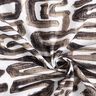 Coton et viscose mélangé Lignes sinueuses – blanc,  thumbnail number 3