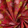 Tissu viscose Fleurs motif cachemire – carmin/rouge feu,  thumbnail number 3