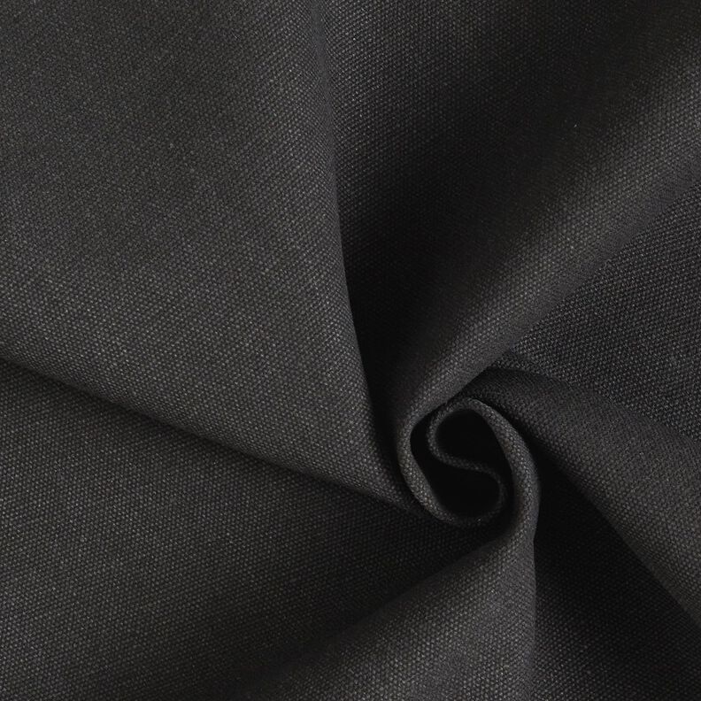 Tissu de décoration Canvas ciré – noir, image number 1