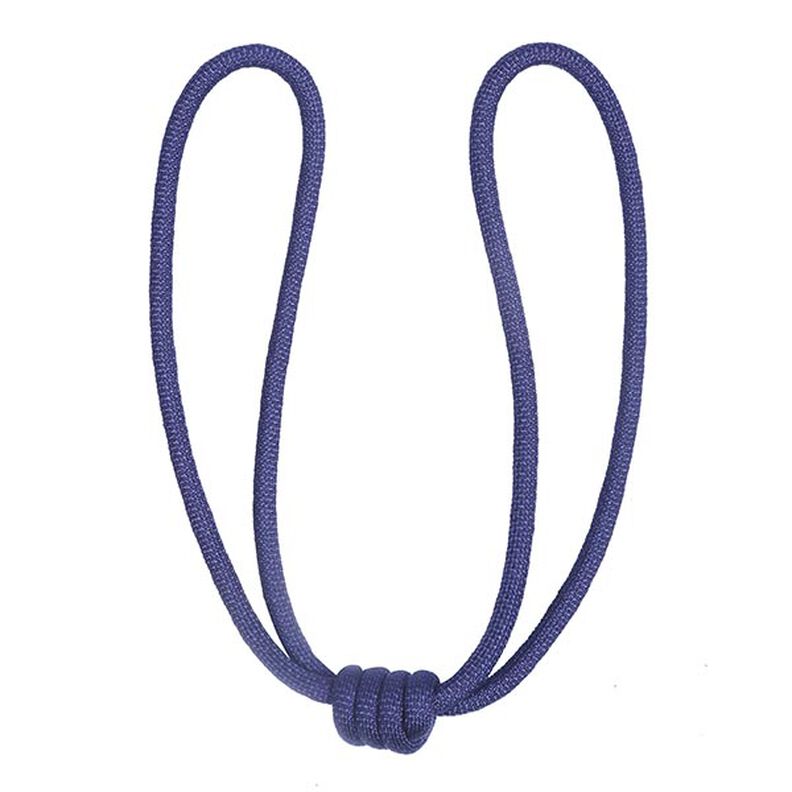 Embrasse avec nœud roulé [65cm] – bleu | Gerster,  image number 1