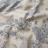 Tissu de décoration Semi-panama Paons romantiques – nature/bleu,  thumbnail number 2
