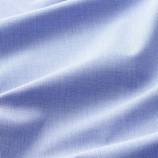 Tissu pour chemisier Mini-carreaux – blanc/bleu, 
