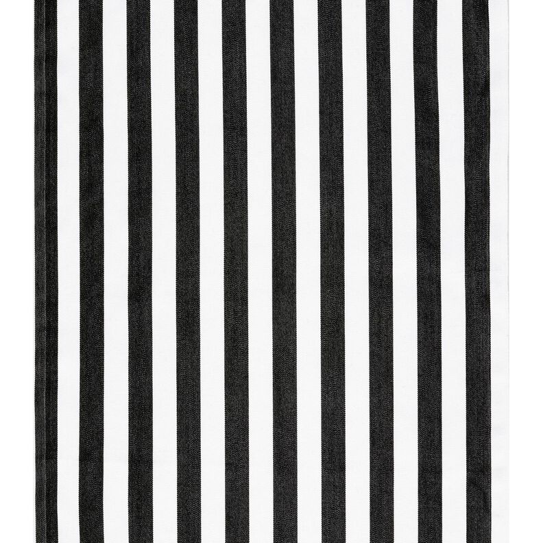 Extérieur Tissu pour chaise longue Rayures verticales 44 cm – noir,  image number 1