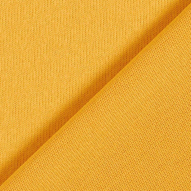 Tricot fin uni – jaune curry, image number 3