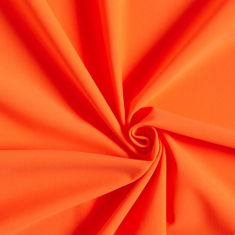 Tissu pour maillot de bain SPF 50 – orange néon,  image number 1