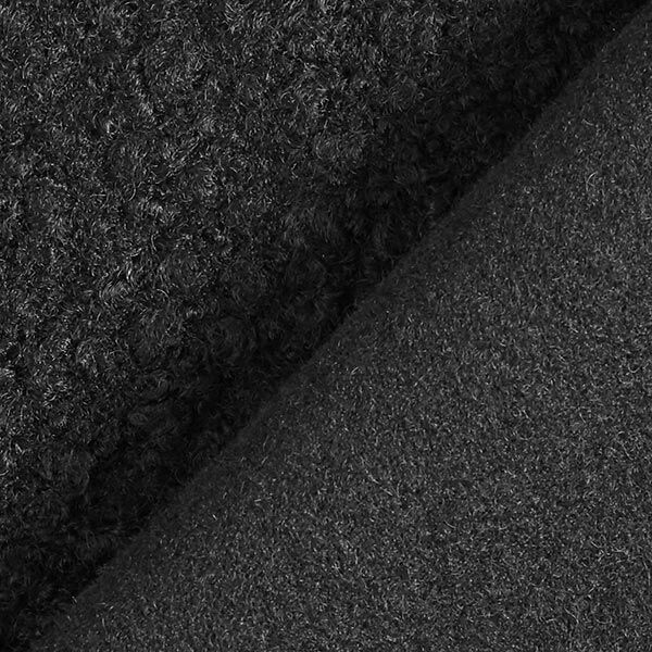 Maille bouclette ondulée – noir,  image number 4