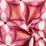 Tissu de décoration Canvas aspect grande broderie – rose vif/ivoire,  thumbnail number 3