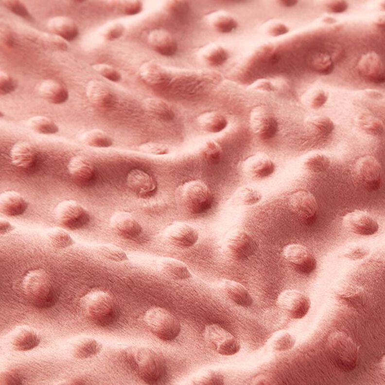 Polaire douillet points en relief – vieux rose,  image number 2