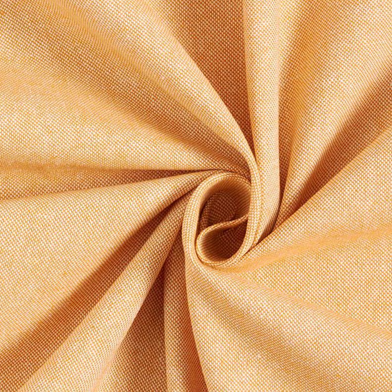 Tissu déco chambray semi-panama recyclé – orange pêche/nature,  image number 1