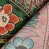 Tissu de décoration Gobelin Blumenornamente – vert/orange clair,  thumbnail number 4