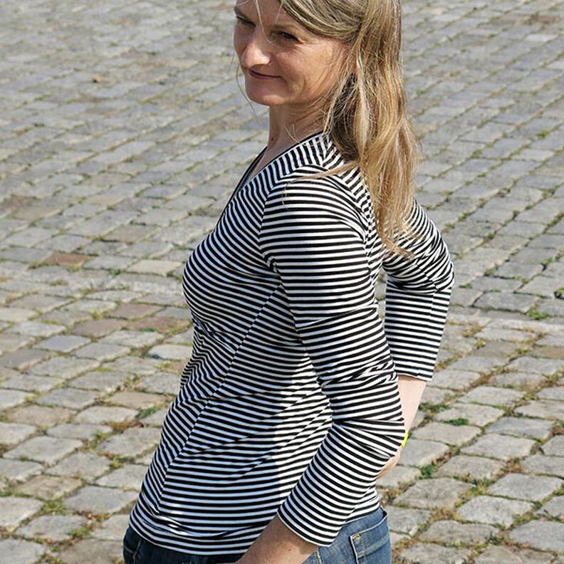 Chemisier effet cache-cœur FRAU LIESE | Patron prêt à découper | XS-XXL,  image number 3