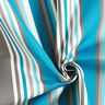 Toile pour store banne Rayures mixtes – gris/turquoise,  thumbnail number 4