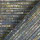 Tissu polyester aspect bouclé avec lurex – noir/jaune,  thumbnail number 4